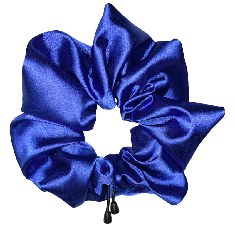 Royal Blue Adjustable Scrunchie