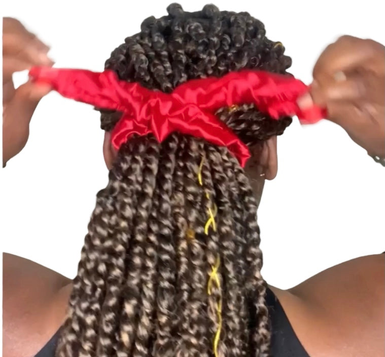 Red Snap It Scrunchie