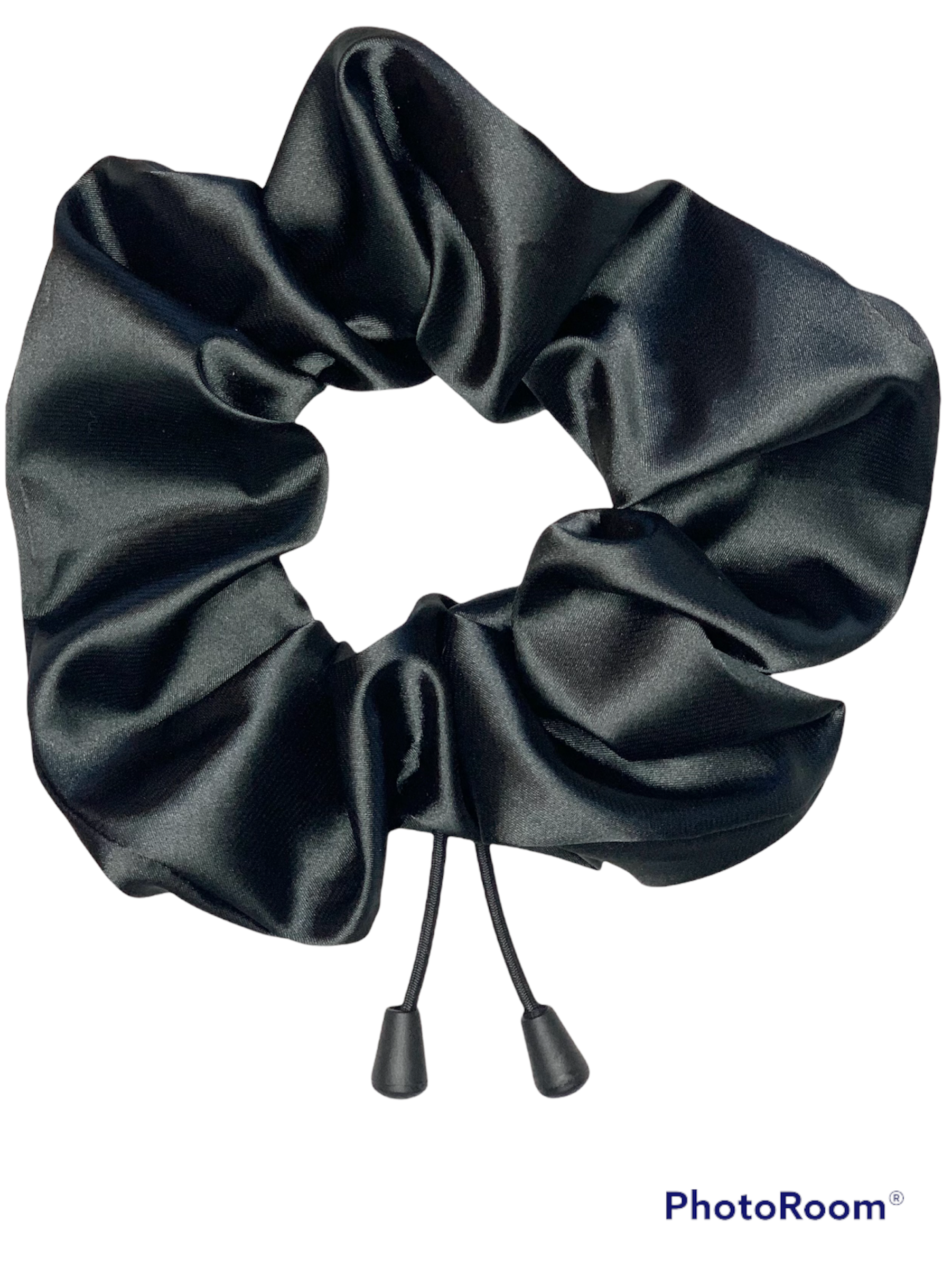 Jaciya Black Hair Ties Silk Bow Scrunchies for Hair Bunny Ears and Tail  Scrunchies Hair Accessories for Women bows-9